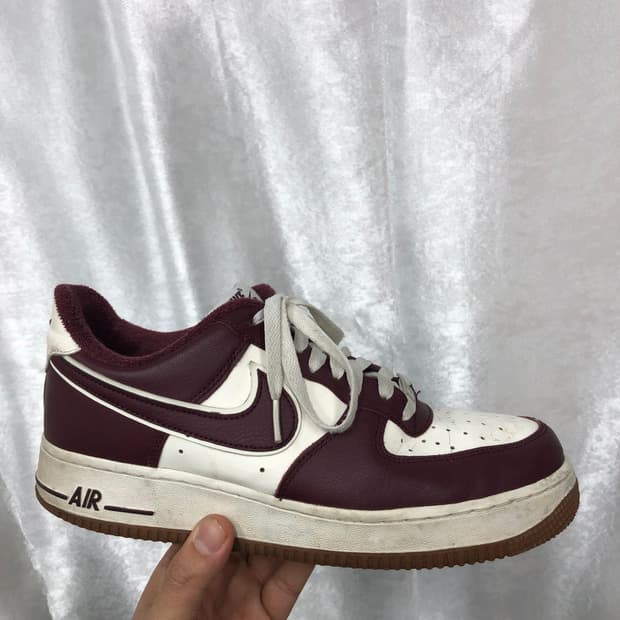 나이키 에어포스 1 07 나이트마룬 스니커즈 사이즈260 