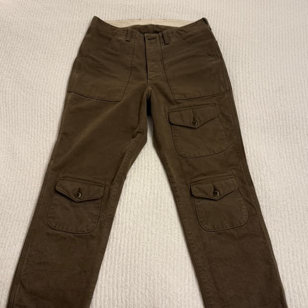 프리휠러스 바지 bear tooth 헌팅트라우져