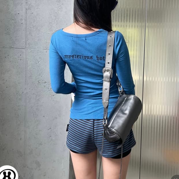 더미스테리어스호텔 웨스턴 벨트 백