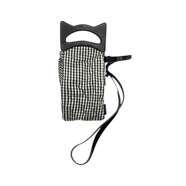 CARVEN Cat check bag 