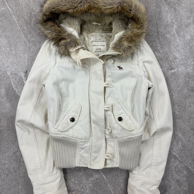 Abercrombie Hooded Pur Jacket   