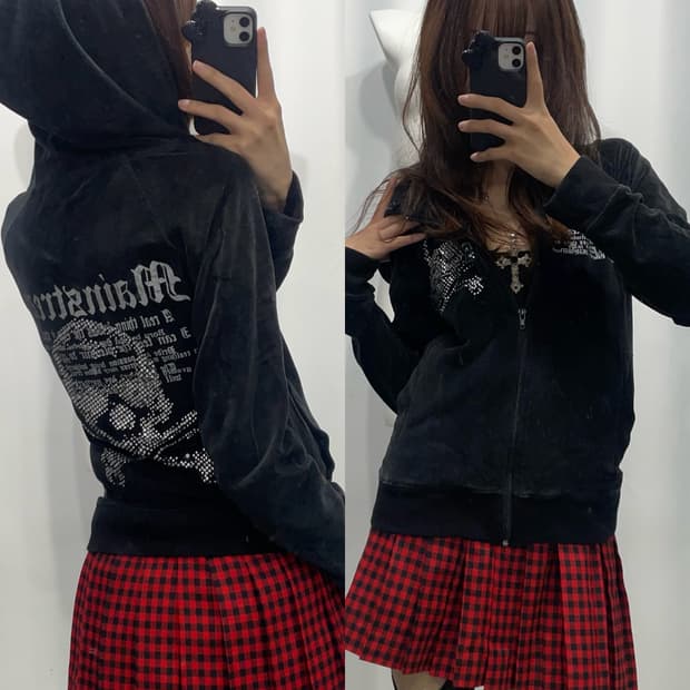 🎸블랙 스컬 후디🎸