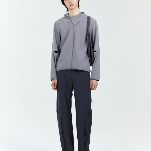 EE 컷아웃 후드집업