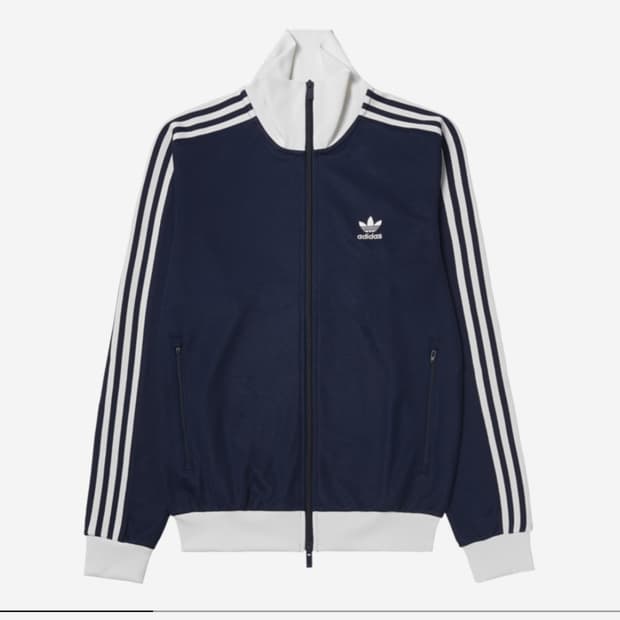 아디다스 클래식 베켄바우어 트랙탑 나이트 인디고