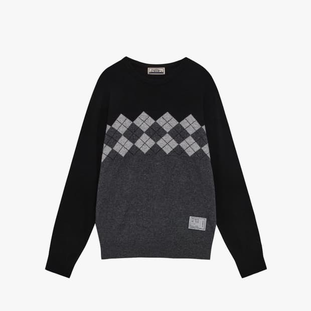 사로스 아가일 니트