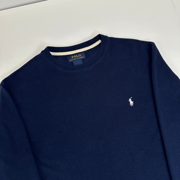폴로 랄프로렌 롱슬리브 니트 네이비