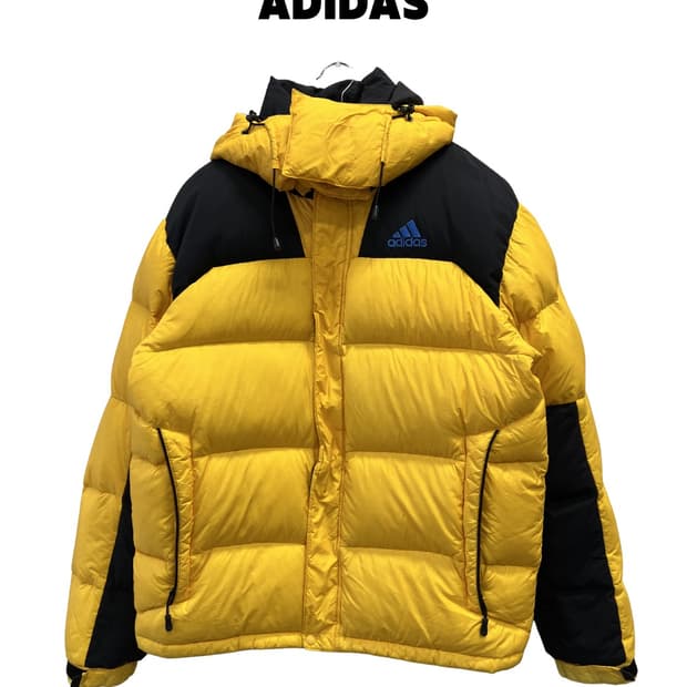 아디다스 800필 하이킹 벌키 구스 다운 옐로우