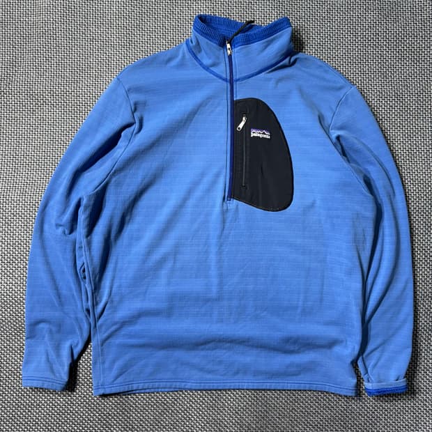 파타고니아 하프집업 플리스 블루 ( XL/OLD-8288 )