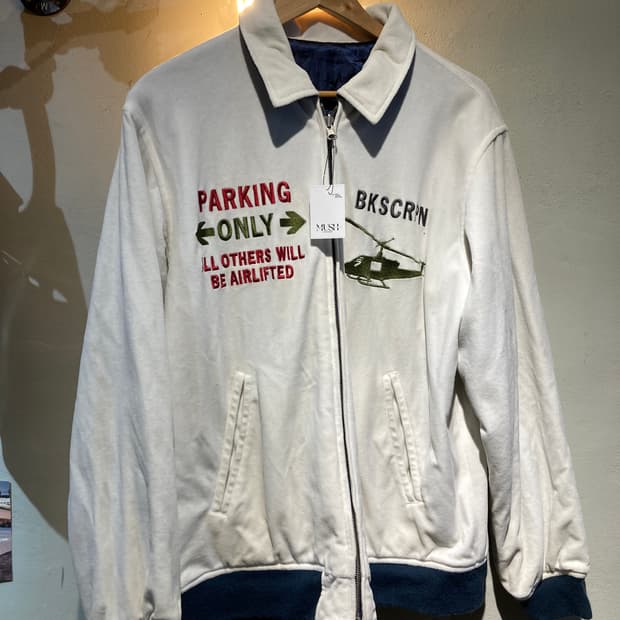 아비렉스 투웨이 자수 자켓