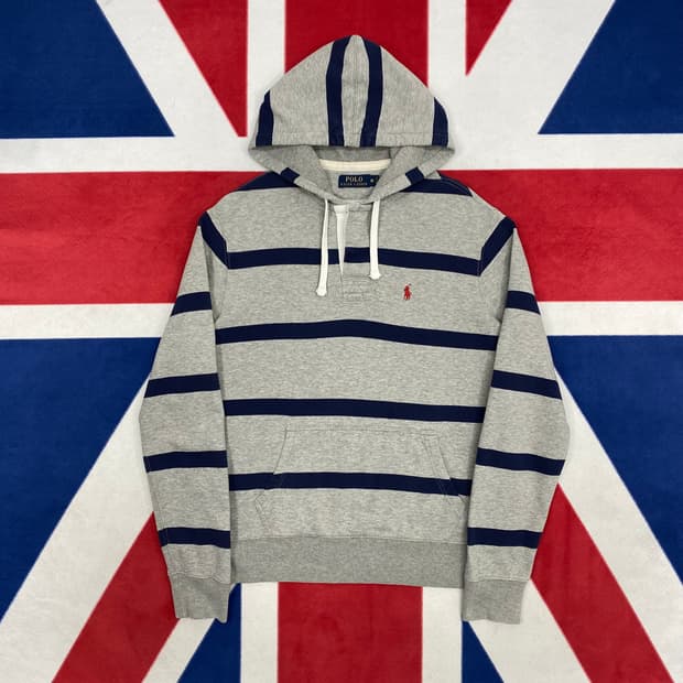 폴로 럭비 후드티  M