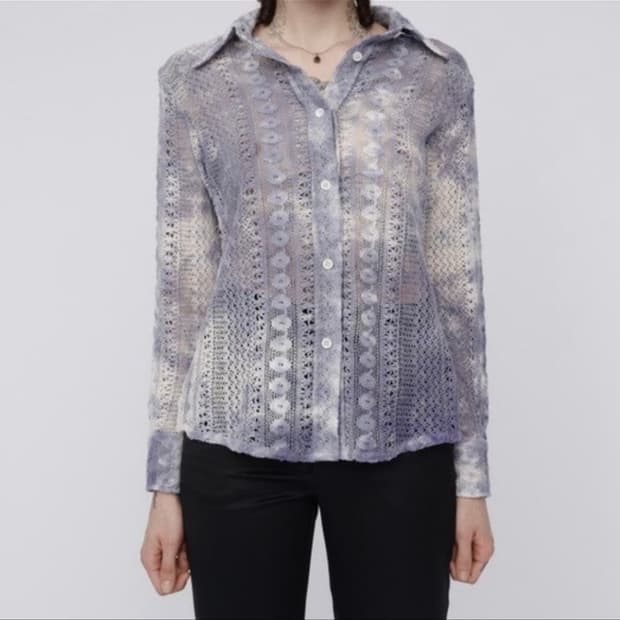 아워레가시 크로쉐 셔츠 36