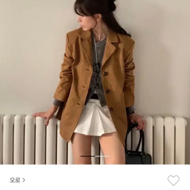 Oro 스웨이드 가죽자켓