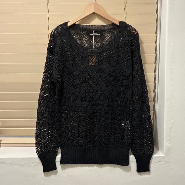 꼼데가르송 트리콧 니트