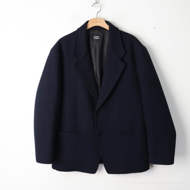 105/스튜디오톰보이 아웃포켓 방모 자켓