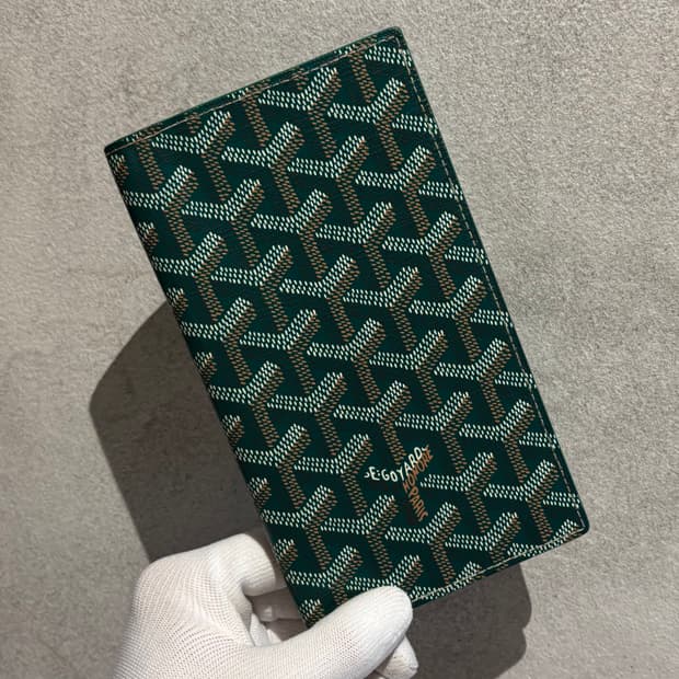 S OS사이즈 고야드 생로슈 장지갑 그린