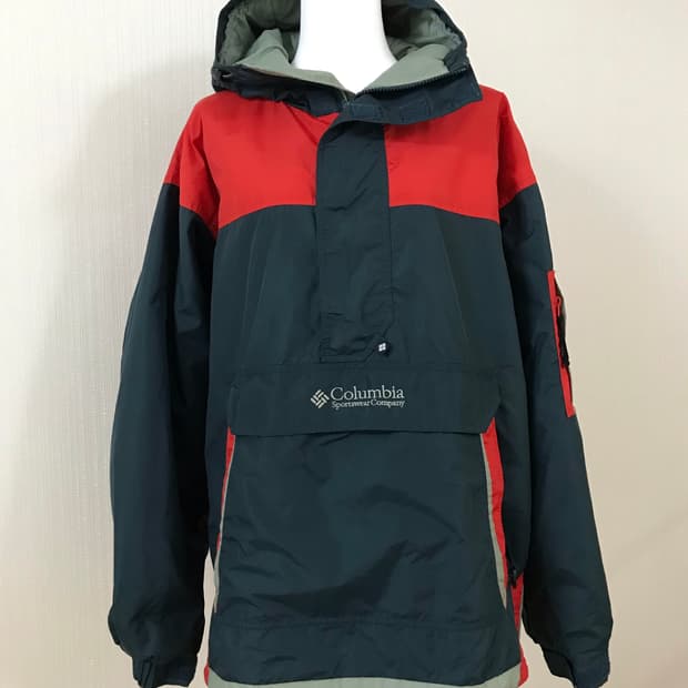 컬럼비아 풀오버 아노락 하프집 자켓  