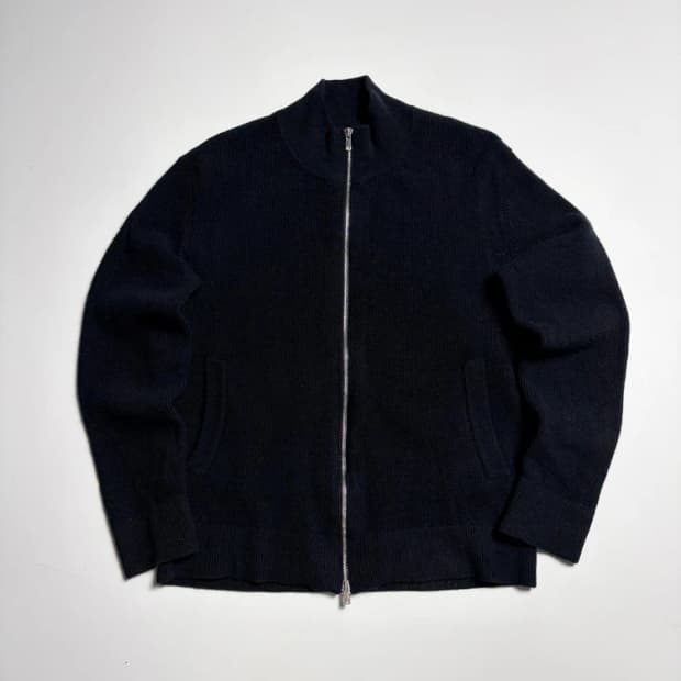 포터리 24FW 풀 집업 울 니트 자켓 R1250