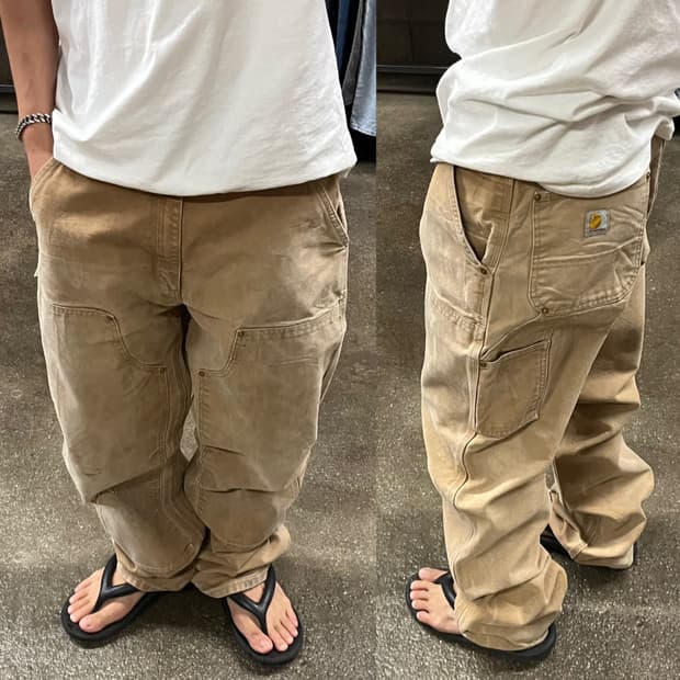 Carhartt 더블니 워크 팬츠 (35“)