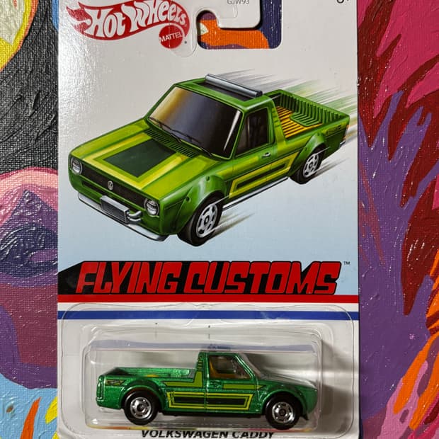 미개봉) 폭스바겐 캐디 다이캐스트 핫휠 인테리어 소품