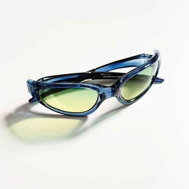 90s OXYGEN 어라운드 랩 스포티 틴트 빈티지 선글라스