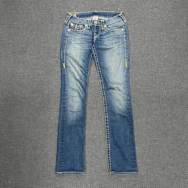 트루릴리전 빌리수퍼티 데님팬츠