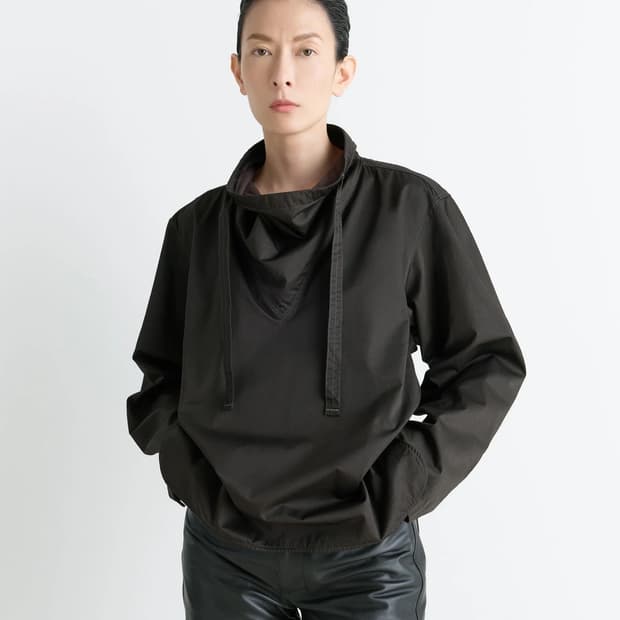 [38]르메르 25fw VAREUSE 셔츠/다크 에스프레소