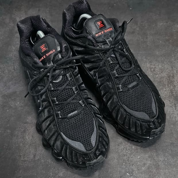 나이키 샥스 TL 블랙 (Nike Shox TL) 풀 샥스 290mm