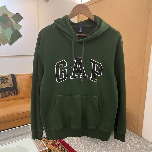 갭 GAP 빅로고 오버핏 약기모 후드티 95 C05677