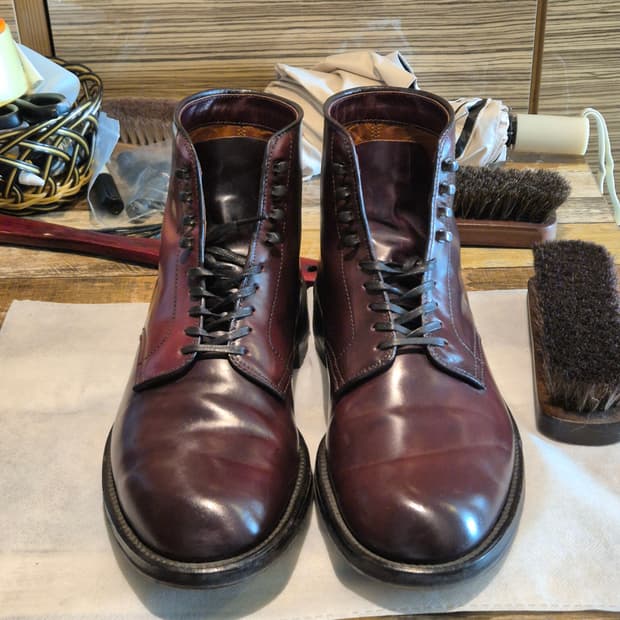 알든 8609HC 플레인토 쉘코도반 부츠 9D