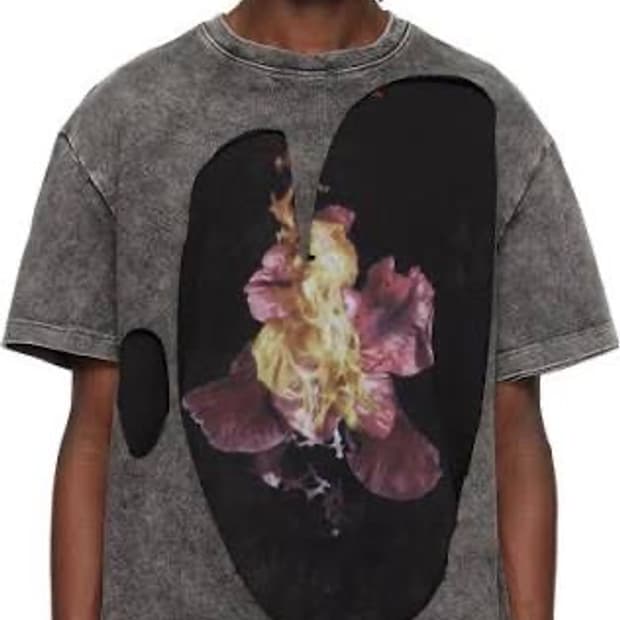 쿠시코크 레이어드 티셔츠 M