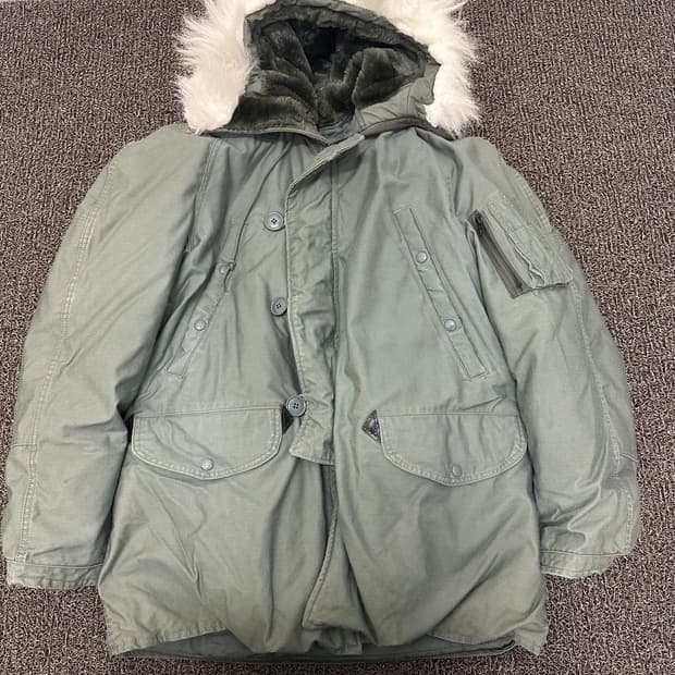 미군 밀리터리 오리지널 n3b 야상 점퍼 M