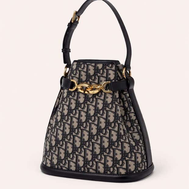 [S급] 디올 오블리크 쎄 디올 버킷백 미디움 판매합니다!!!