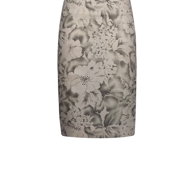 포코포스카 JACQUARD COLUMN MIDI SKIRT