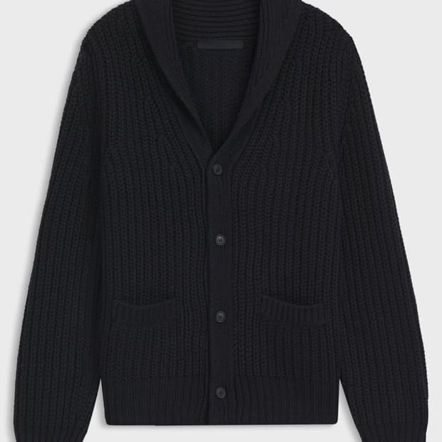 BECKHAM X BOSS / 울 캐시미어 릴랙스 핏 가디건