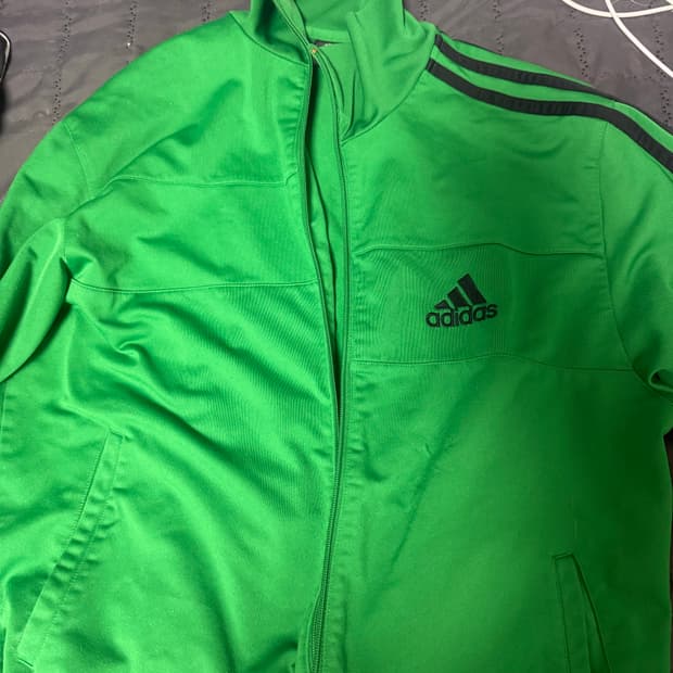 빈티지 아디다스 그린색 져지💚🧆