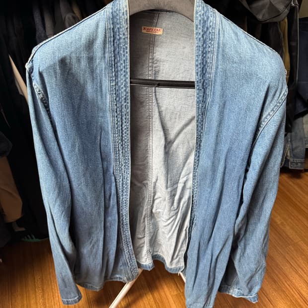 캐피탈 8oz 데님 카카시 자켓 (4) (XL)