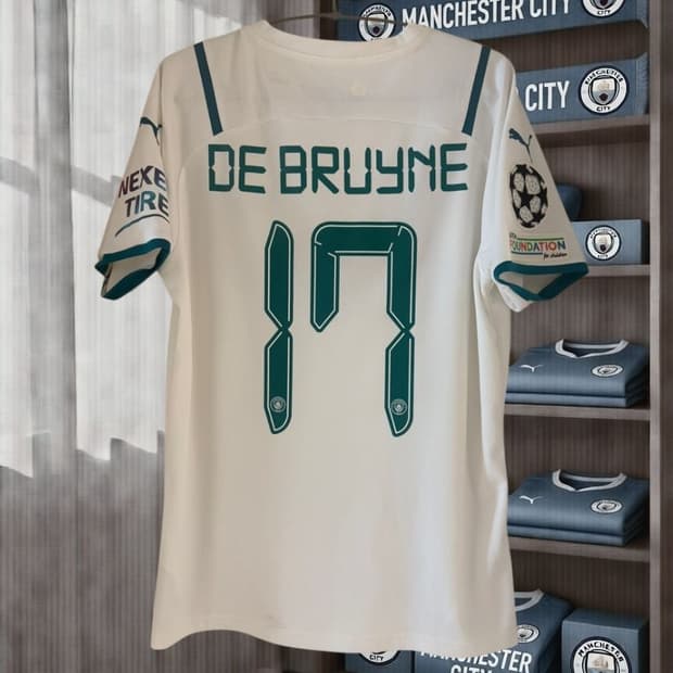 21-22 맨체스터시티 어웨이 데브라이너 유니폼 정품