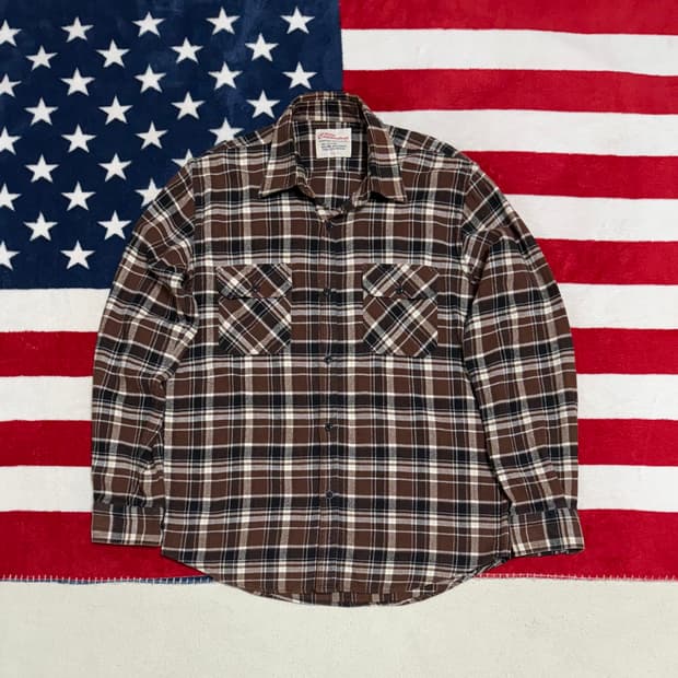 빈티지플란넬셔츠 vintage flannel shirt  tartan셔츠