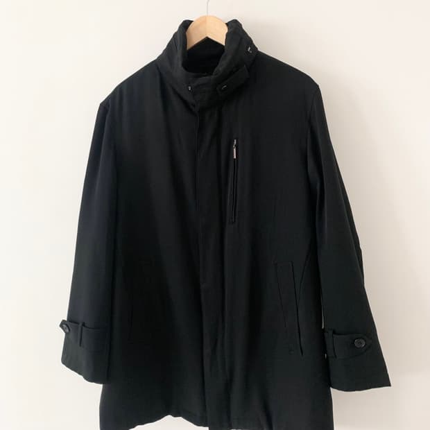 utility high neck jacket