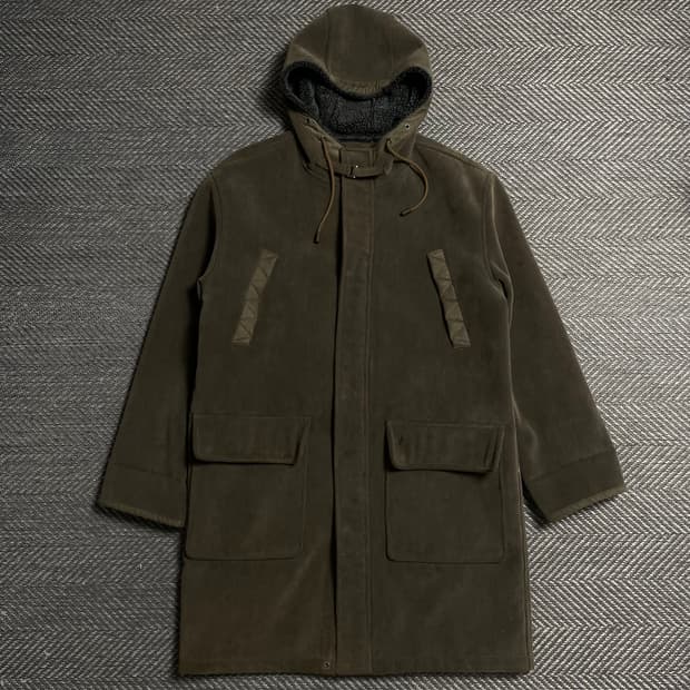 빈폴 스포츠 양털 라이닝 코듀로이 후드 코트 y 5201