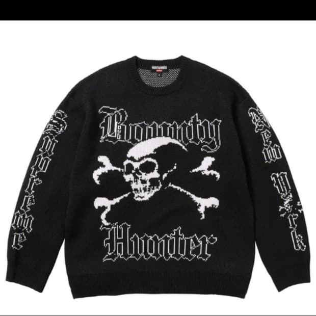 슈프림 해골 바운티 니트 L