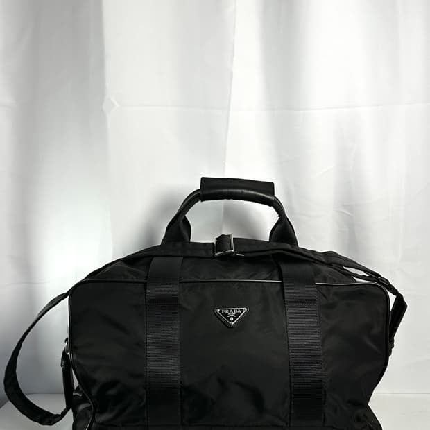 프라다 나일론 더플 백 /골프백 / 보스턴백 /보스톤백 (블랙)  프라다