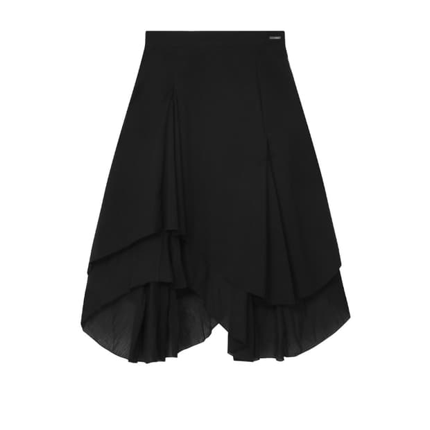 미세키서울 언발란스 레이어드 스커트 1사이즈