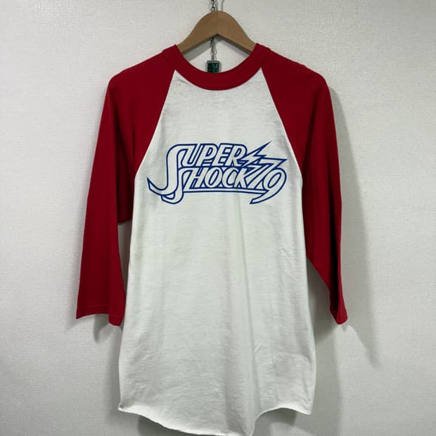 SOFFE 슈퍼 쇼크 70 배색 7부 티셔츠 M