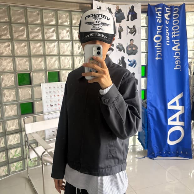 SMU JK-22 Work Zip JACKET 자켓