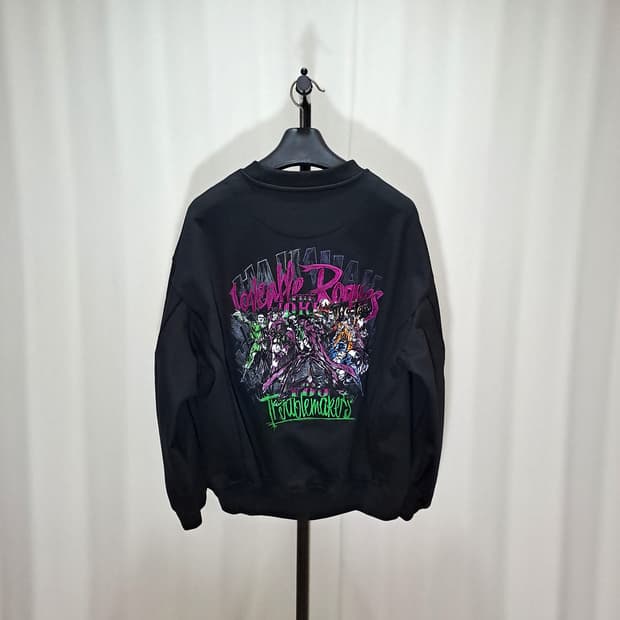 (새제품) 송지오옴므 DC 콜라보 아트워크 맨투맨  B790