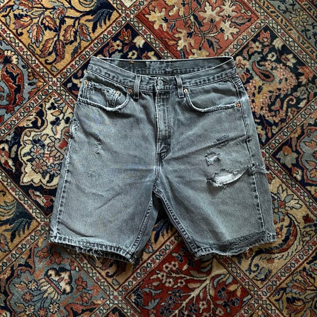 🌊90s Levis USA black denim 