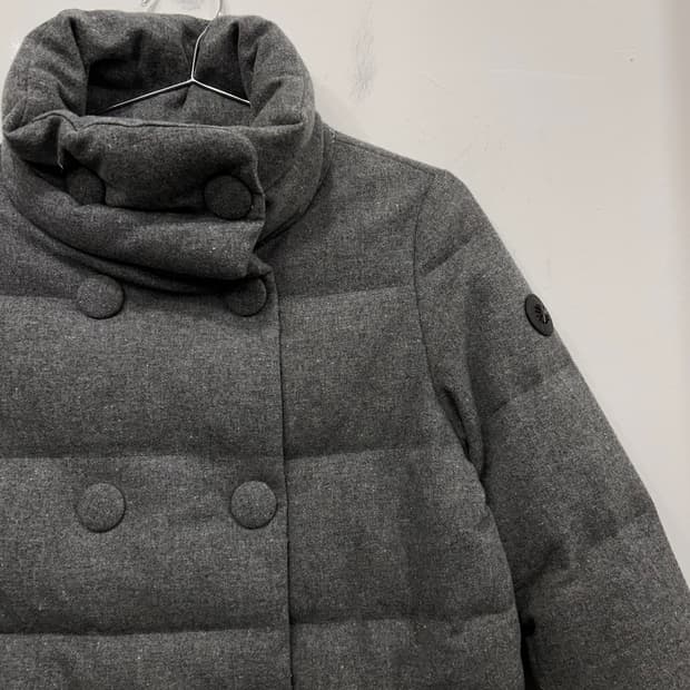 빈폴 하버 더블버튼 프리미엄 울 패딩