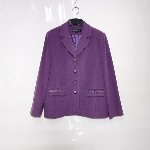 쉐르치 여성 빅사이즈 모직자켓 엄마옷 미시옷 자켓