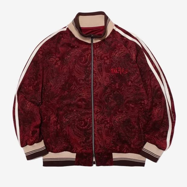 오가프 플라워 페이즐리 빈티지 자켓